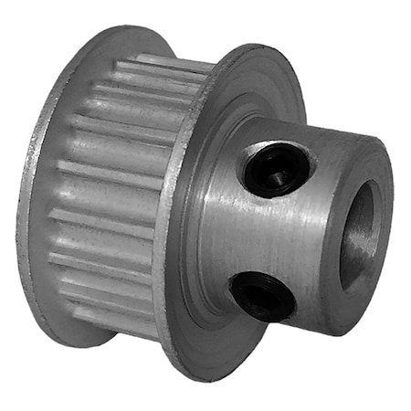 19-3M06-6FA3, Timing Pulley, Aluminum, Clear Anodized